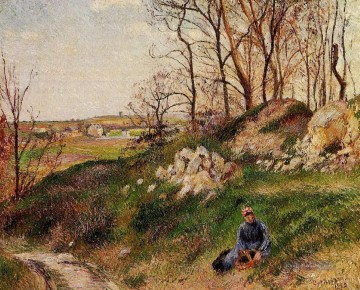 die chou Brüche pontoise 1882 Camille Pissarro Ölgemälde
